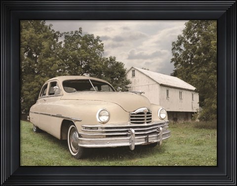 Framed 1950 Packard Print