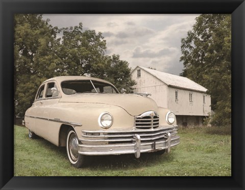 Framed 1950 Packard Print