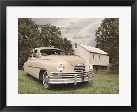 Framed 1950 Packard Print