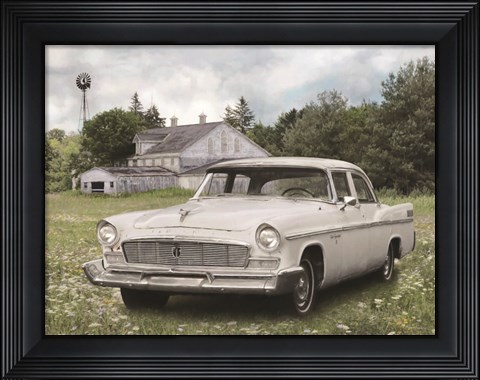 Framed Chrysler New Yorker Print
