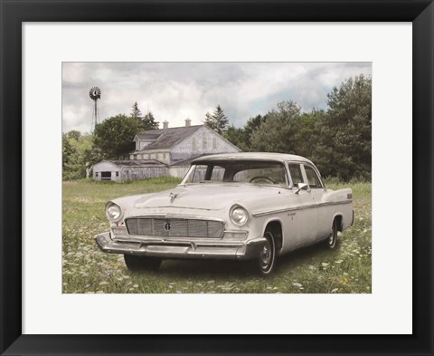 Framed Chrysler New Yorker Print