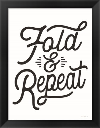 Framed Fold &amp; Repeat Print