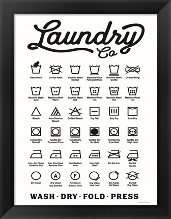 Framed Laundry Co. Print