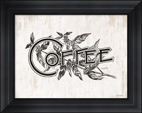 Framed Coffee Print