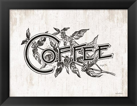 Framed Coffee Print