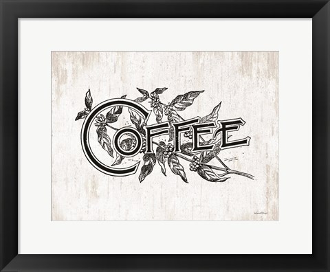 Framed Coffee Print