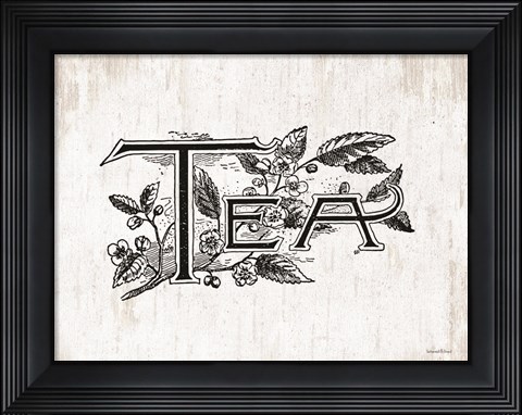 Framed Tea Print