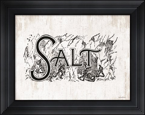 Framed Salt Print
