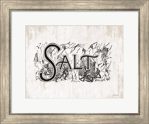 Framed Salt Print