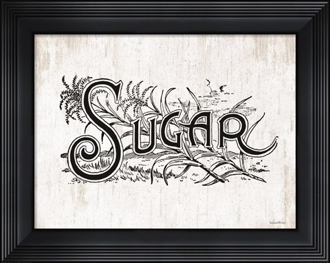 Framed Sugar Print