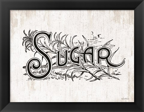 Framed Sugar Print