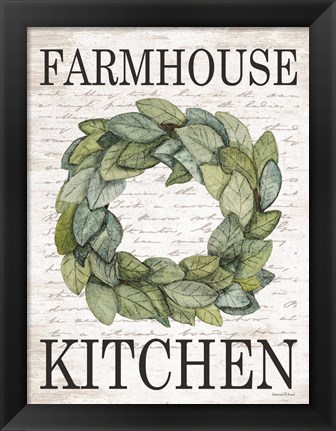 Framed Farmhouse Kitchen Print