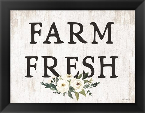 Framed Farm Fresh Print