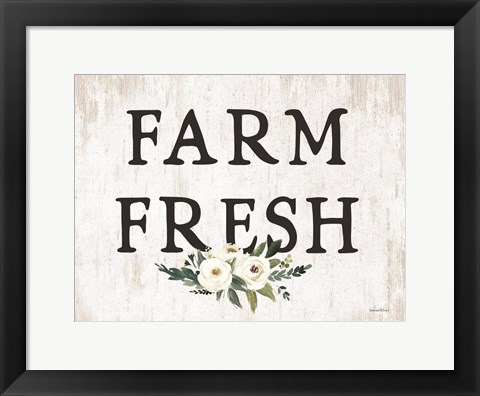 Framed Farm Fresh Print