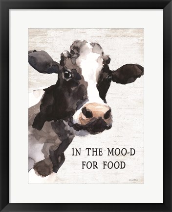 Framed In the Moo-d for Food Print
