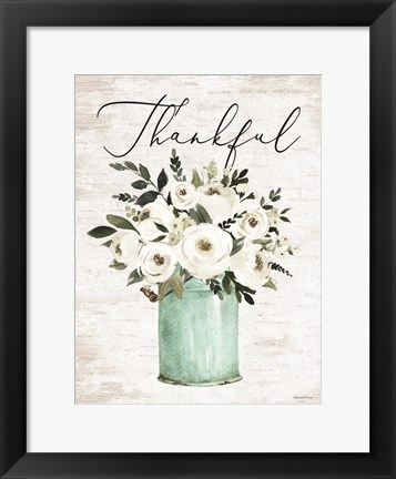 Framed Thankful Print