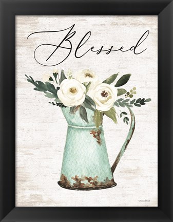 Framed Blessed Print