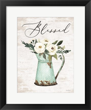 Framed Blessed Print