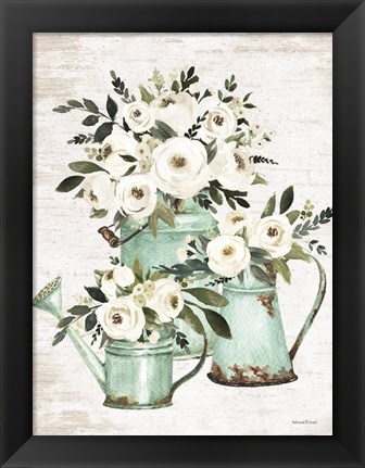 Framed Charming Flowers Print