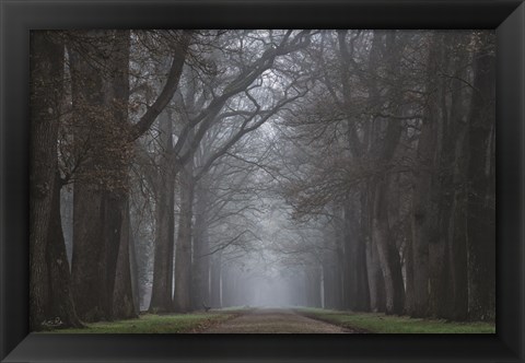 Framed Creepy Road Print