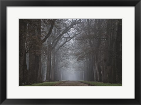 Framed Creepy Road Print