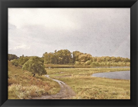 Framed By the Pond Print