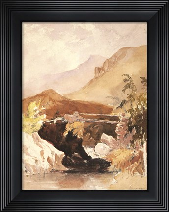 Framed Dreamy Landscape Print
