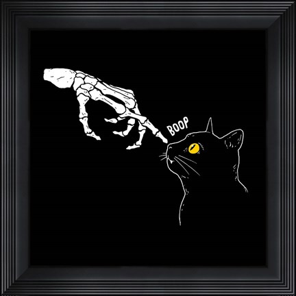 Framed Spooky Boop Print