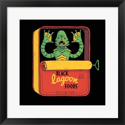 Framed Tinned Creature Print