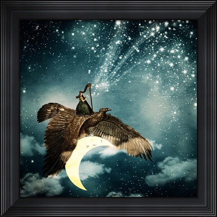 Framed Night Goddess Print