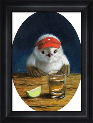 Framed Birdie Shot II Print