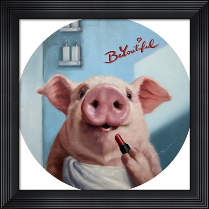 Framed Charlotte&#39;s Night Out Print