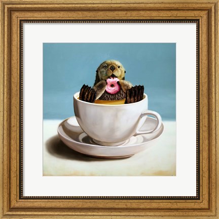 Framed Otterly Delicious Print