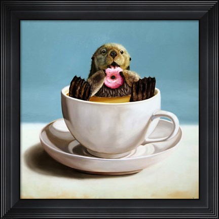 Framed Otterly Delicious Print