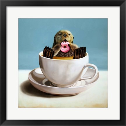 Framed Otterly Delicious Print