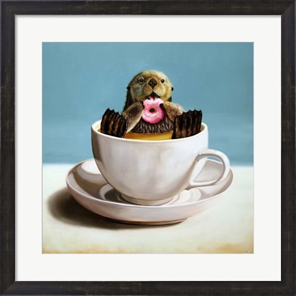 Framed Otterly Delicious Print