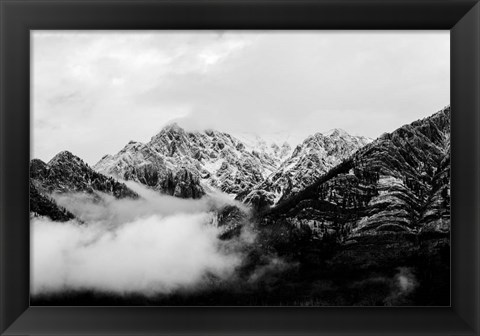 Framed Canadian Rockies Print