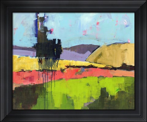 Framed Untitled Landscape Print