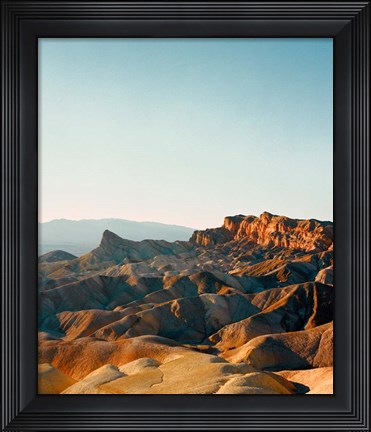 Framed Afternoon in Death Valley Print
