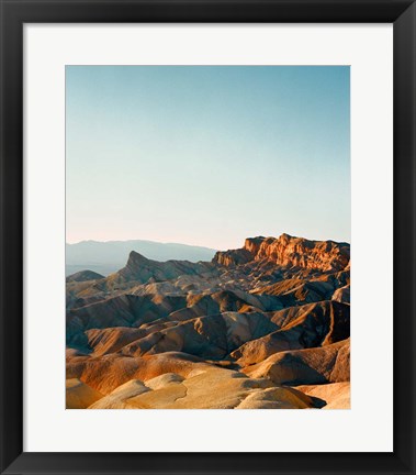 Framed Afternoon in Death Valley Print