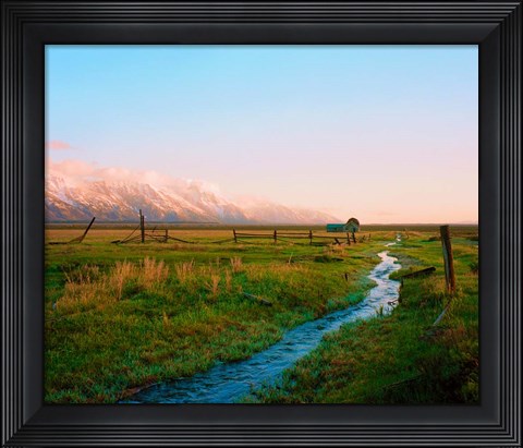 Framed Home On The Range Print