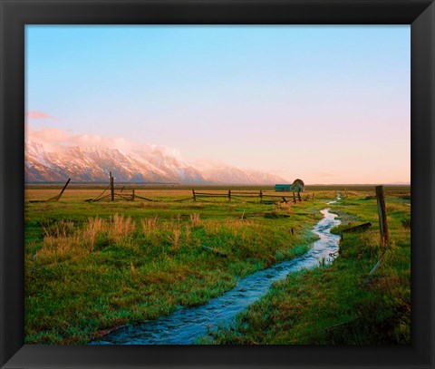 Framed Home On The Range Print