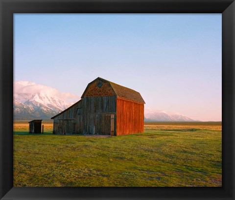 Framed Ol&#39; Barn Print