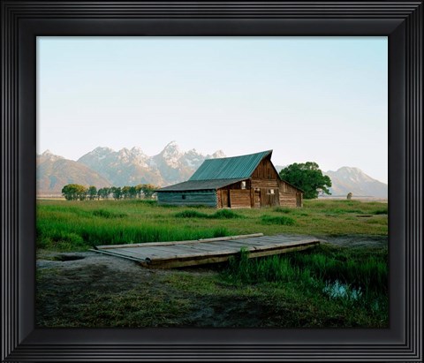 Framed Wyoming Summer Print