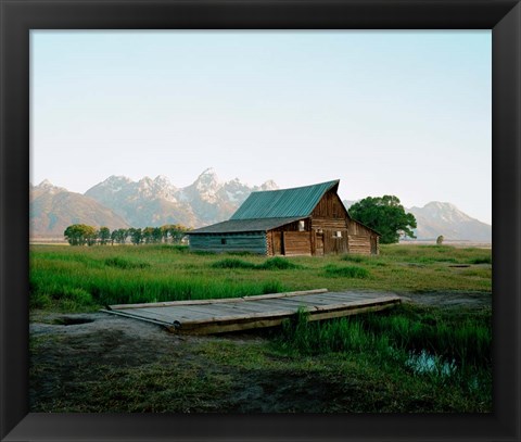 Framed Wyoming Summer Print