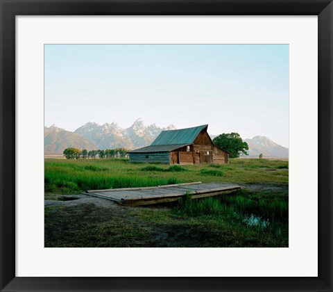 Framed Wyoming Summer Print