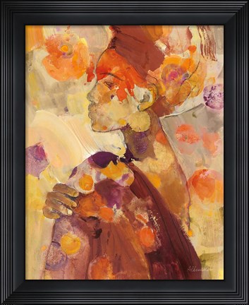 Framed Celebrate Beauty II Print
