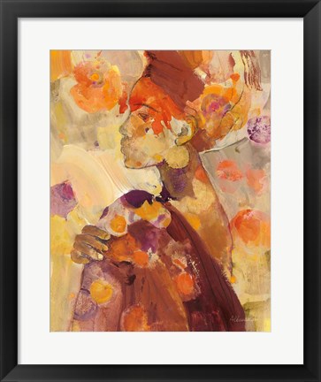 Framed Celebrate Beauty II Print