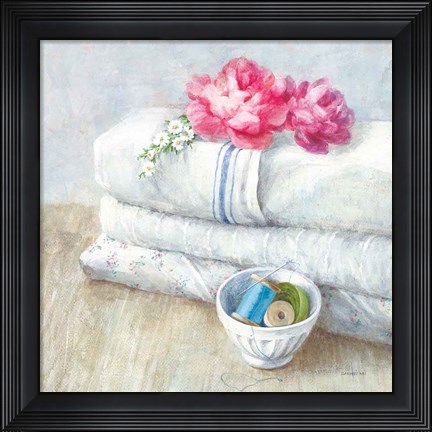 Framed Laundry Day IV Print