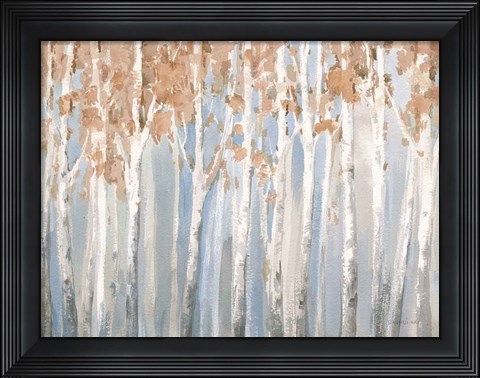 Framed Fall Birches Print